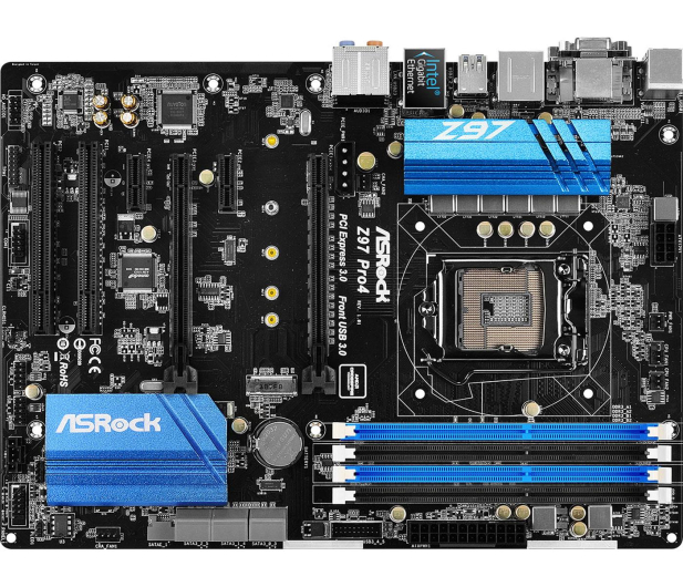 ASRock Z97 PRO 4 (Z97 2xPCI-E DDR3) - 186224 - zdjęcie 3